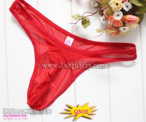 QUẦN LÓT SEXY NAM MS - QN02 - ĐỎ 1